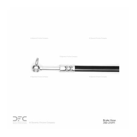 Dynamic Friction Co DFC Brake Hose - 350-21091 350-21091